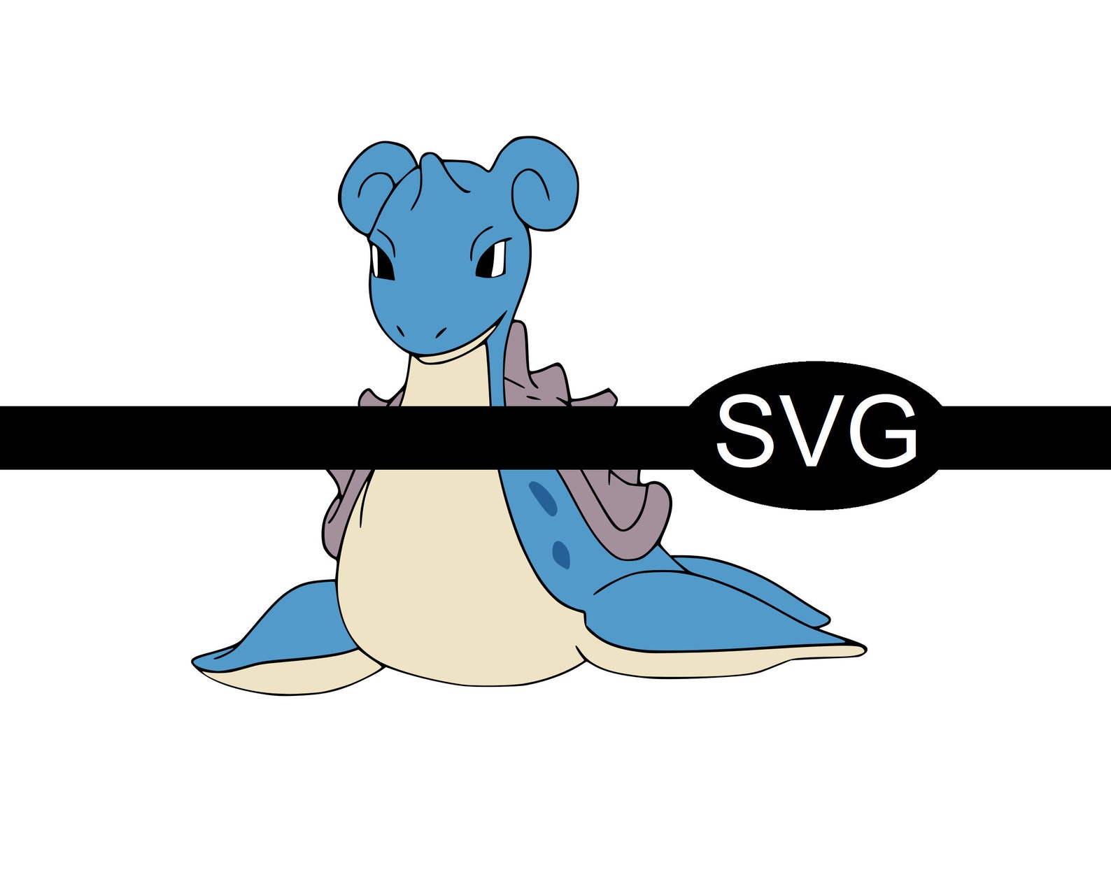 Download Lapras Pokemon SVG Files | Etsy