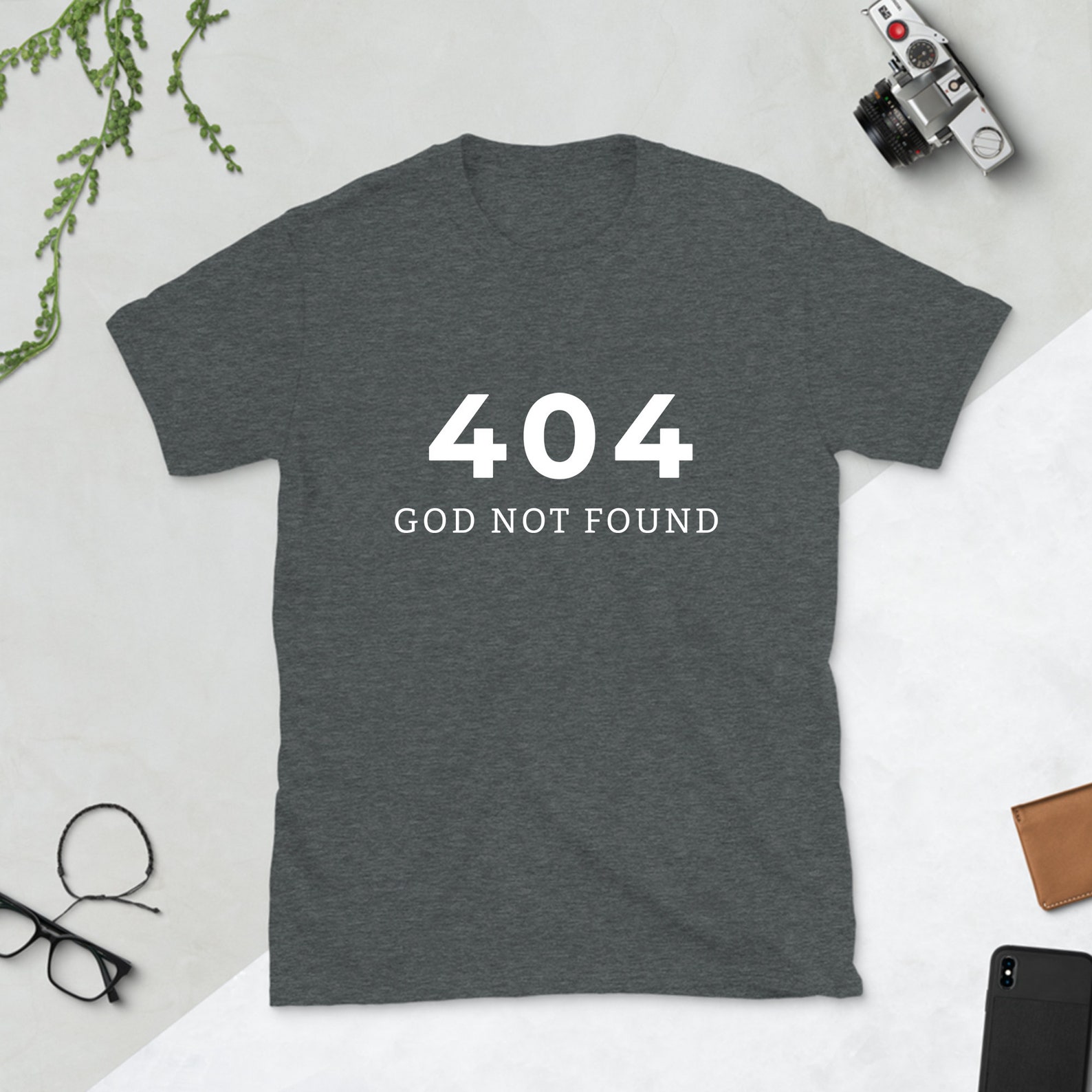 Funny Programmer Shirt 404 God Not Found Shirt Computer | Etsy