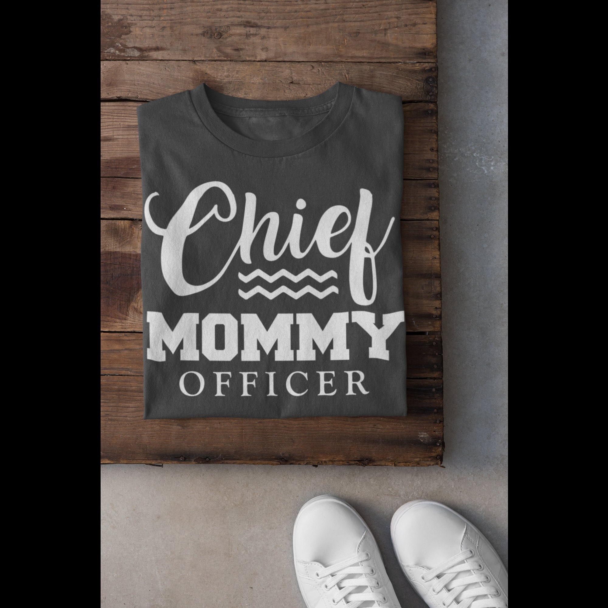 Chief Mommy Officer Tee - Etsy