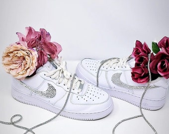 Custom made trainers | bling Rhinestonesshoes | christmas gift for her,him | birthday giftidea | unique personalised trainers