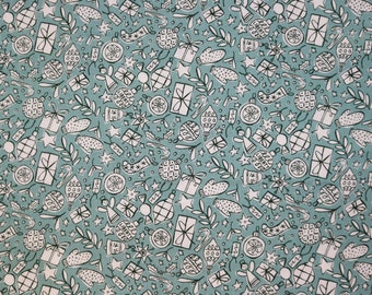 Quilting, patchwork, sewing Christmas fabric by LIBERTY, 100% cotton - sold by the Quarter Metre, SAMPLE available