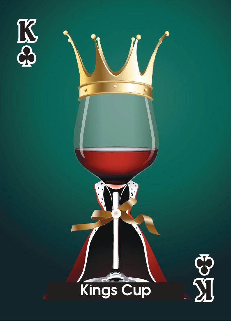 Kings Cup Card Game Great Fathers Day Gift Etsy