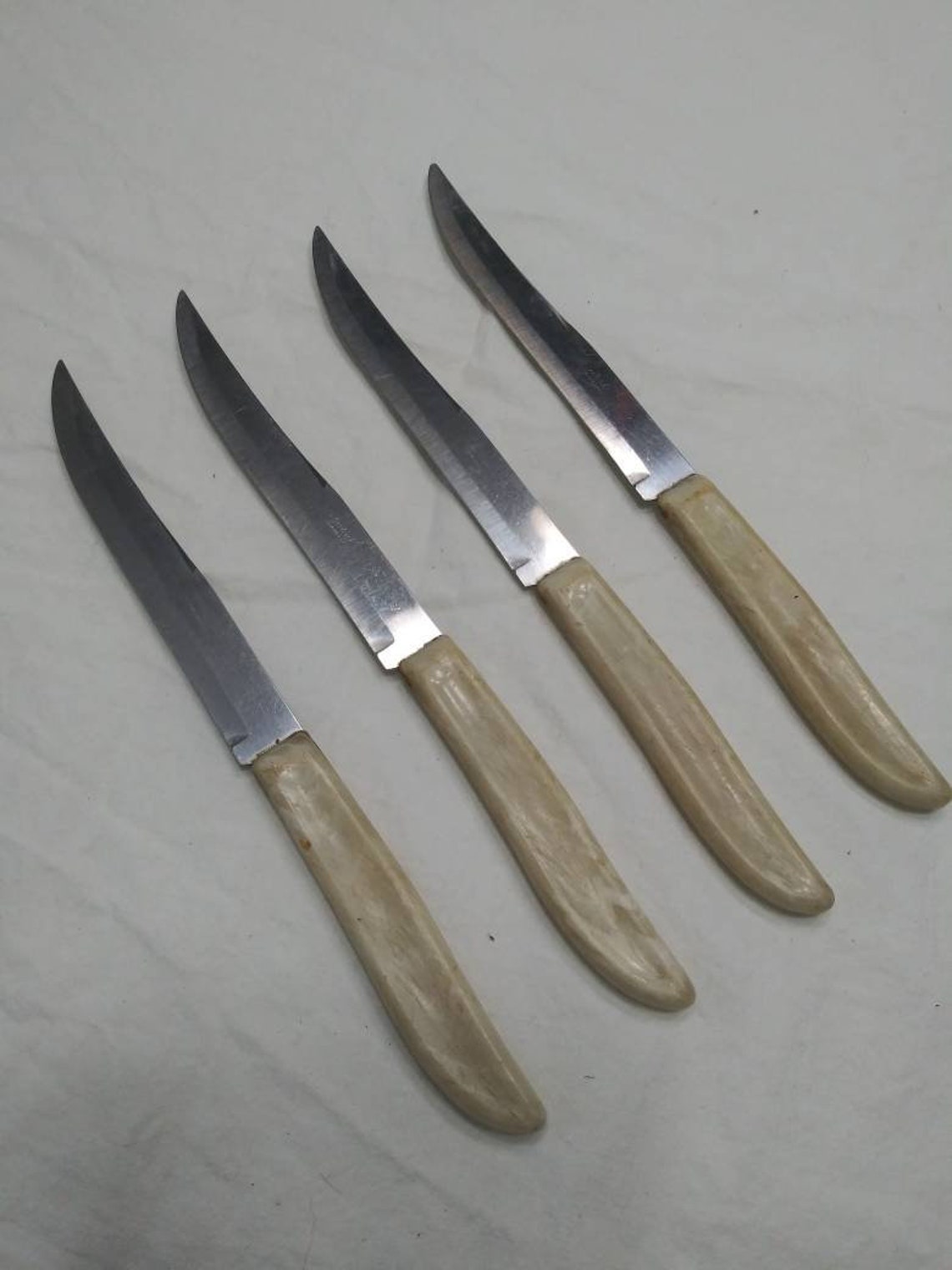 Knives Bakelite Set Of 4 Vintage Etsy