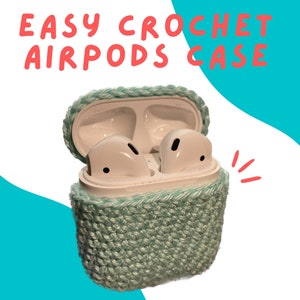 Easy Airpods crochet case PDF pattern