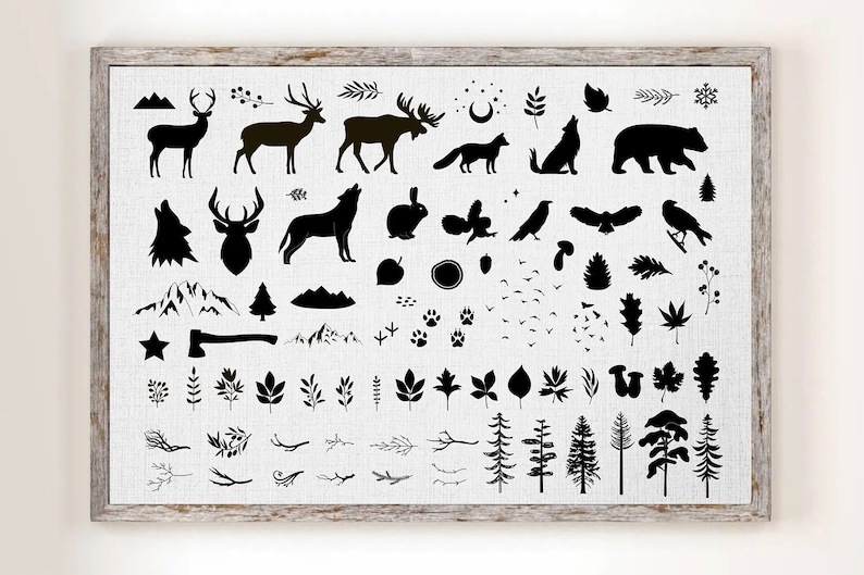 Procreate Mountain Landscape Brush Set: 170 Stamps (instant Download ...