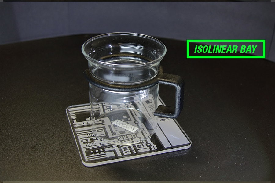Picard's  Earl Grey Tea Cup with coaster - clear