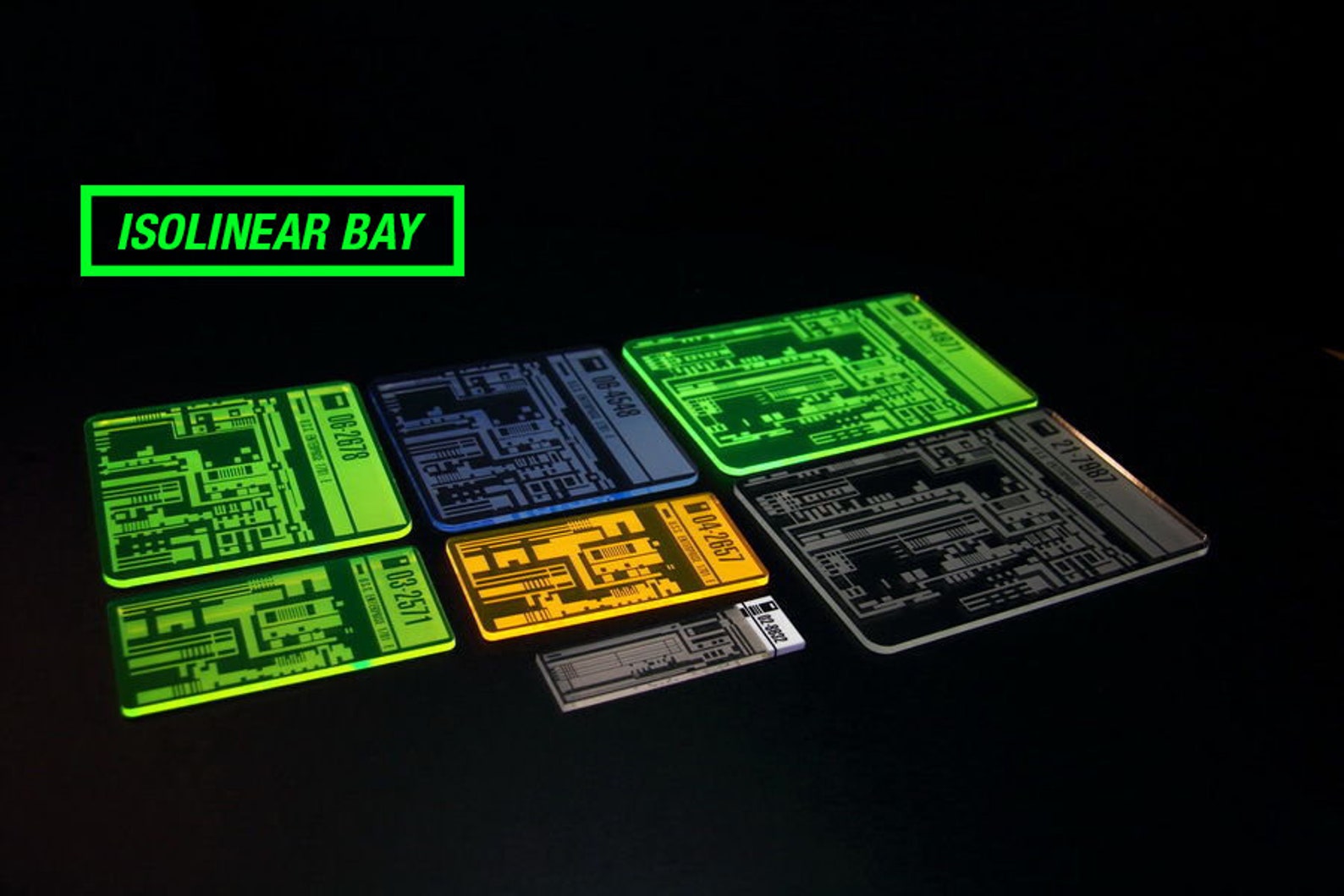 Star Trek Isolinear Chips Enterprise E / First Contact Etsy.de