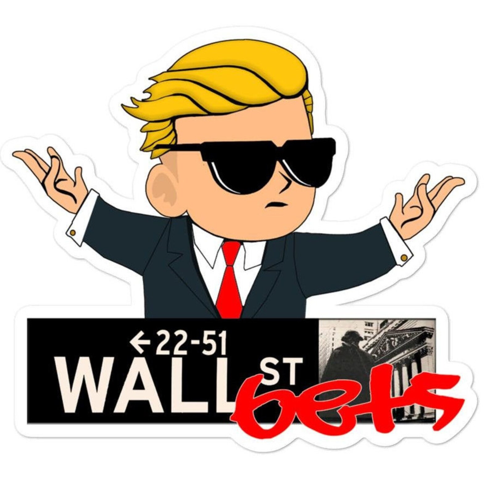 Wall Street Bets Poster 13 x 19 Etsy