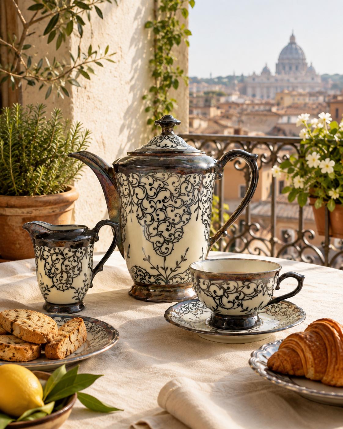 1895～1925年頃 アンティーク 　ドイツ　シルバーオーバーレイ Silver Overlay Porcelain - Etsy