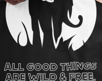 All Good Things Are Wild And Free Blanket