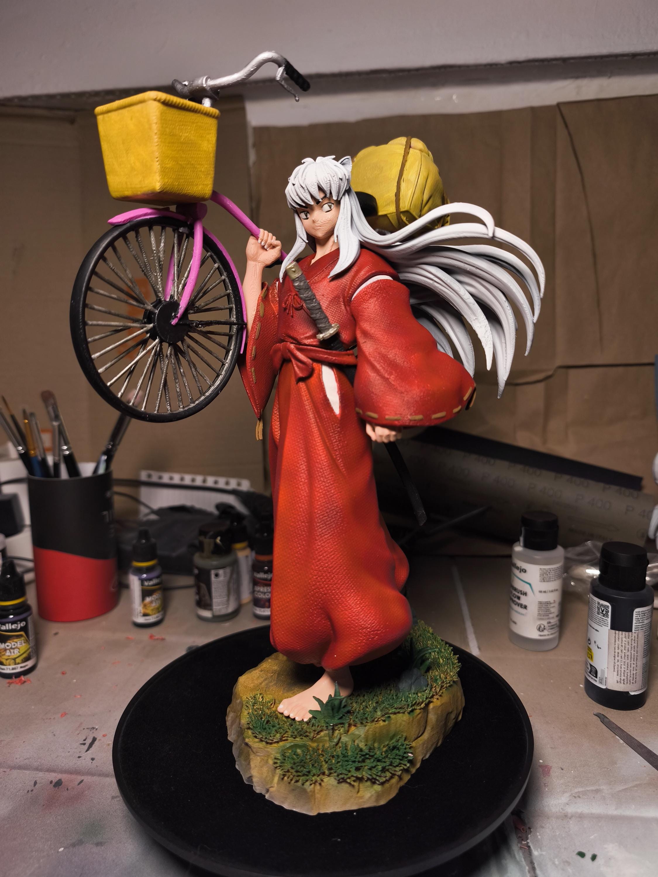 figurine / figure - Toynami InuYasha Mini Sango and Kirara