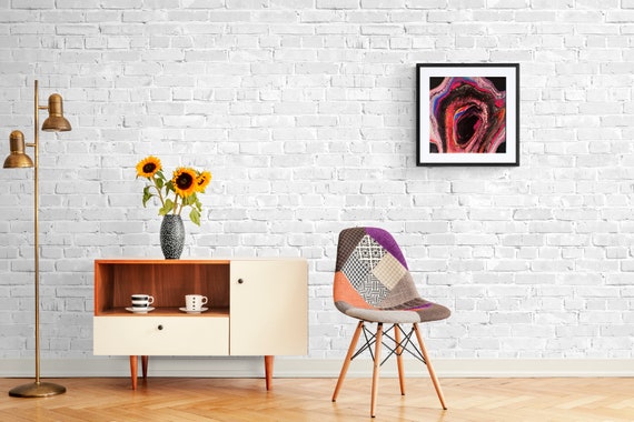 Originale opera d’arte astratta creata con colori acrilici fluidi con la tecnica “pouring”. Artwork unico. Realizzato da MyDreamFluidArt.