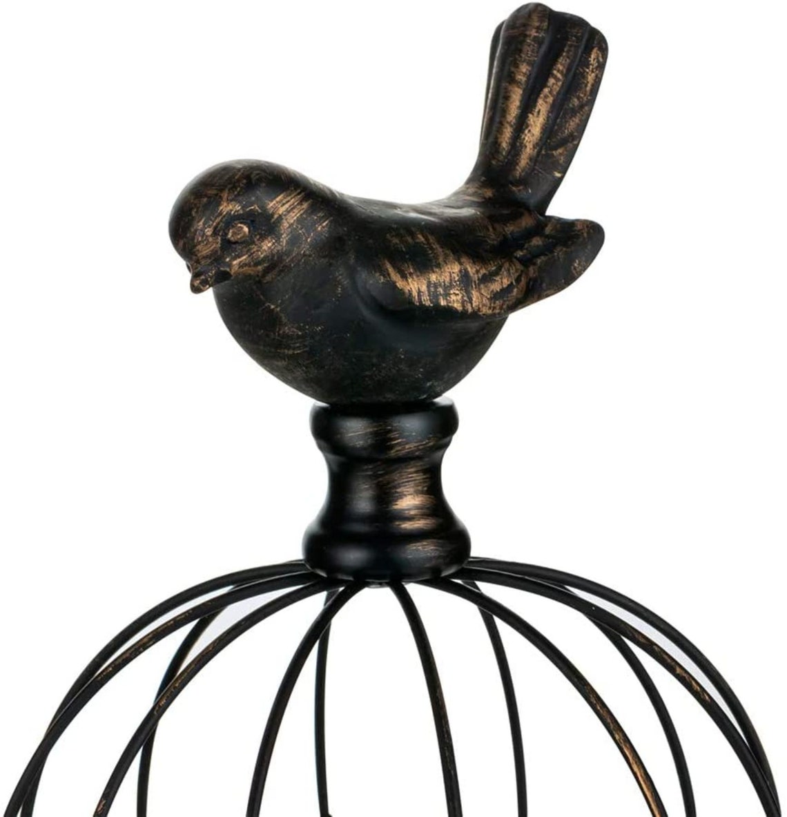 Vintage Bird Cage Lantern Set of 2 Decorative Pedestal Candle Etsy