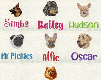 Personalized Embroidered Dog Towel: Custom Egyptian Cotton Bath Towel