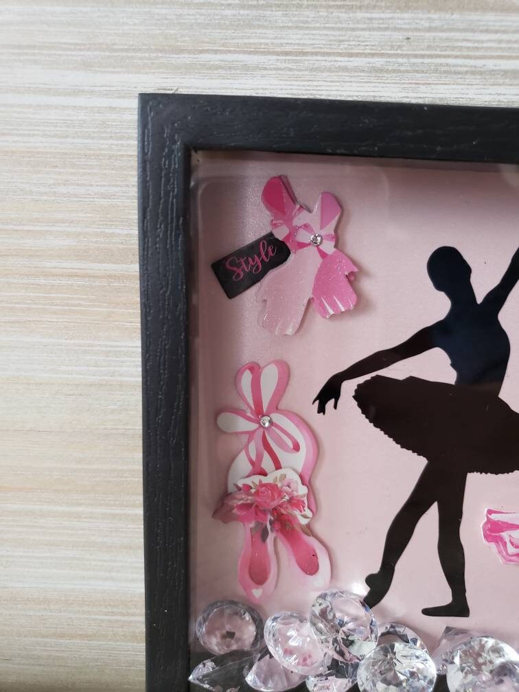 Ballerina Shadow Box Etsy