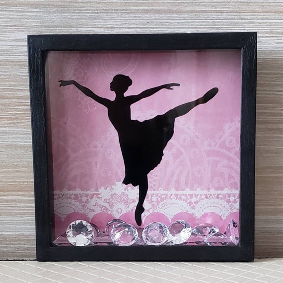 Ballerina Shadow Box Etsy
