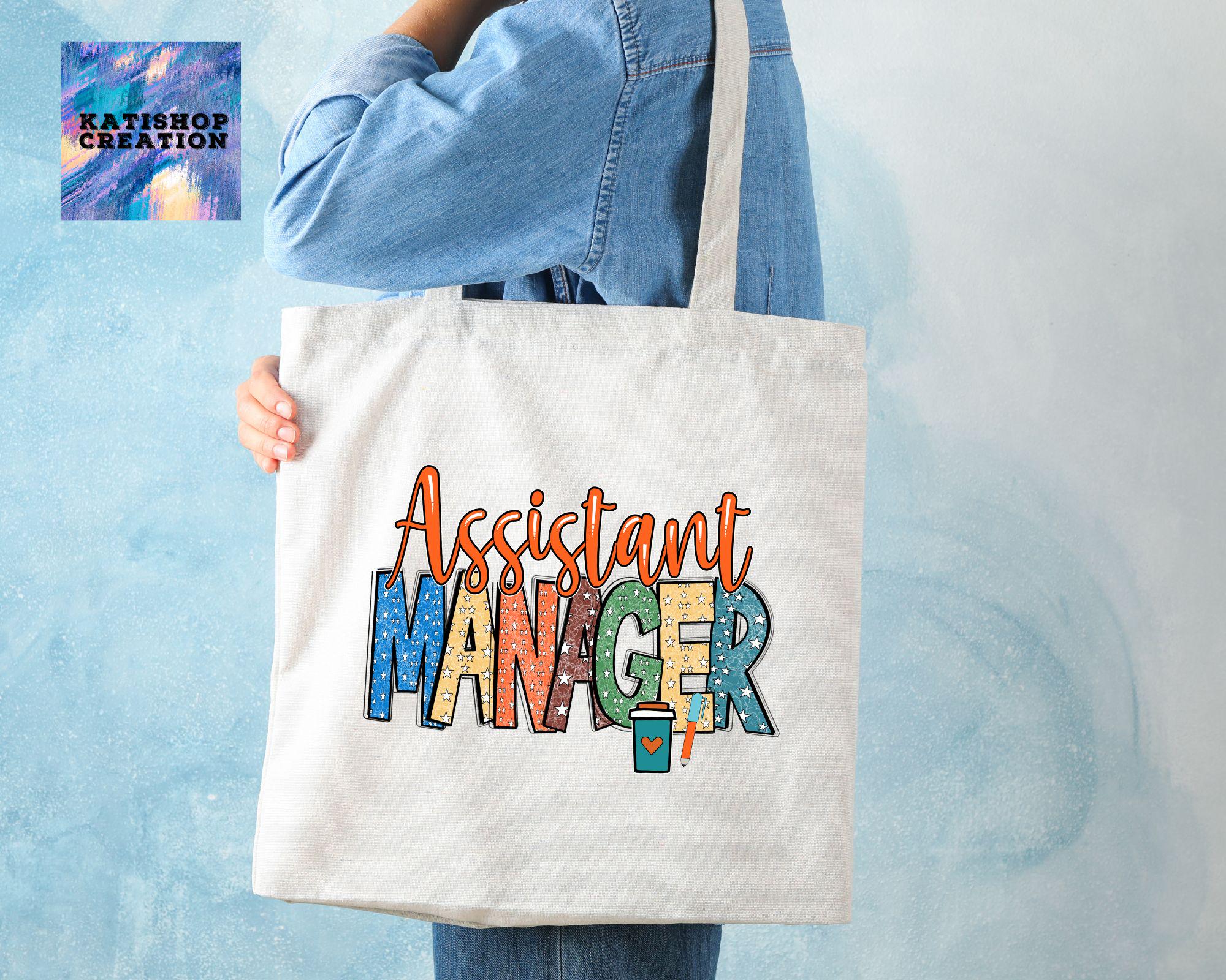 Assistant Manager Western PNG Sublimation Design (digital Download) - Etsy