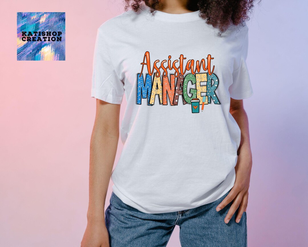 Assistant Manager Western PNG Sublimation Design (digital Download) - Etsy