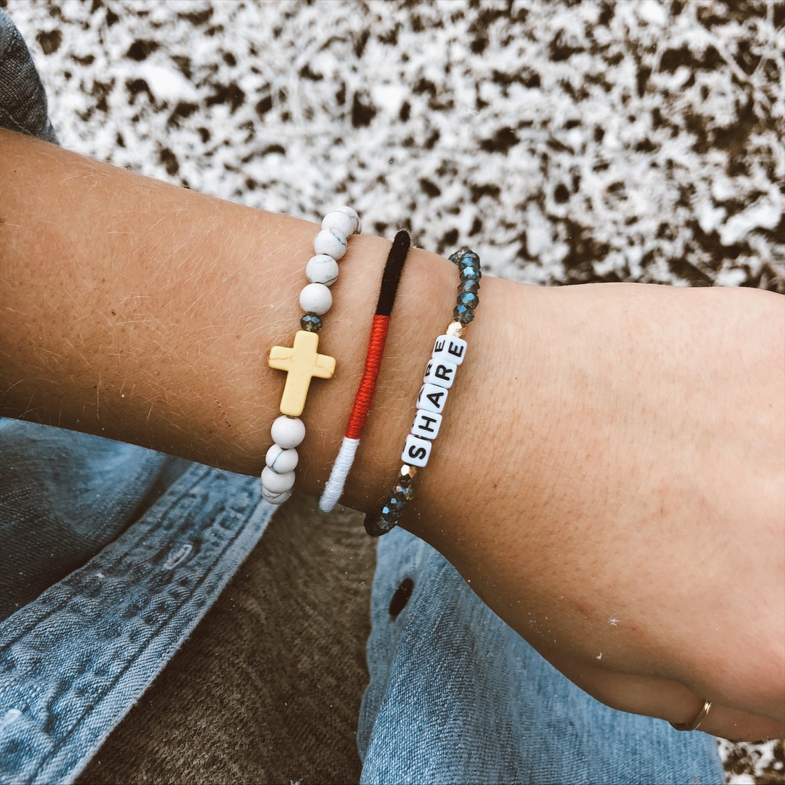 Threaded Gospel Bracelets Etsy