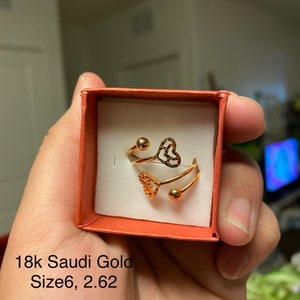 18K Real Gold From Saudi