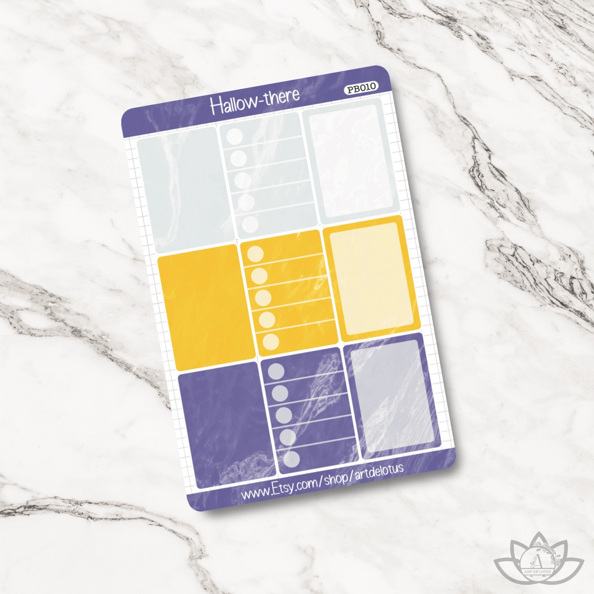 Planner box collection Premium Matte White Vinyl Etsy