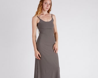ash grey gown