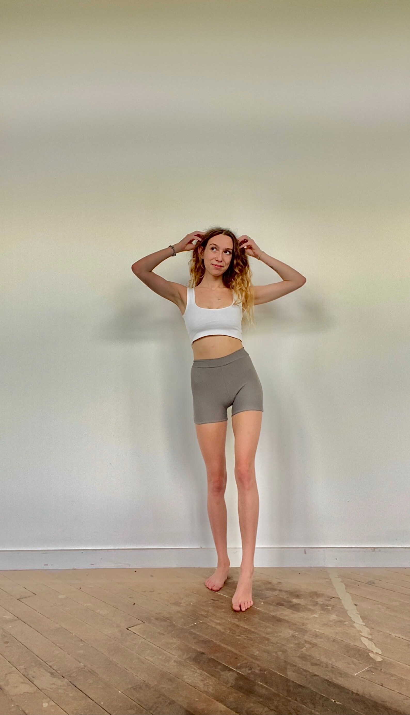 Cropped wife beater tank top. Handmade to order Etsy
