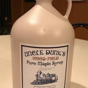 Pure Michigan Maple Syrup gallon jug
