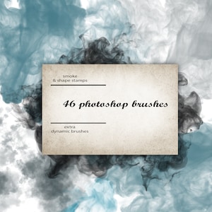 Smoke, smoke for a decor, realistic smoke,photoshop brushes, watercolor brushes,ps brushes, abr files, graphic design, photoshop brush set