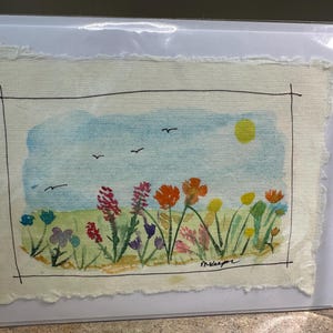 Kaart voor alle gelegenheden met bloemen