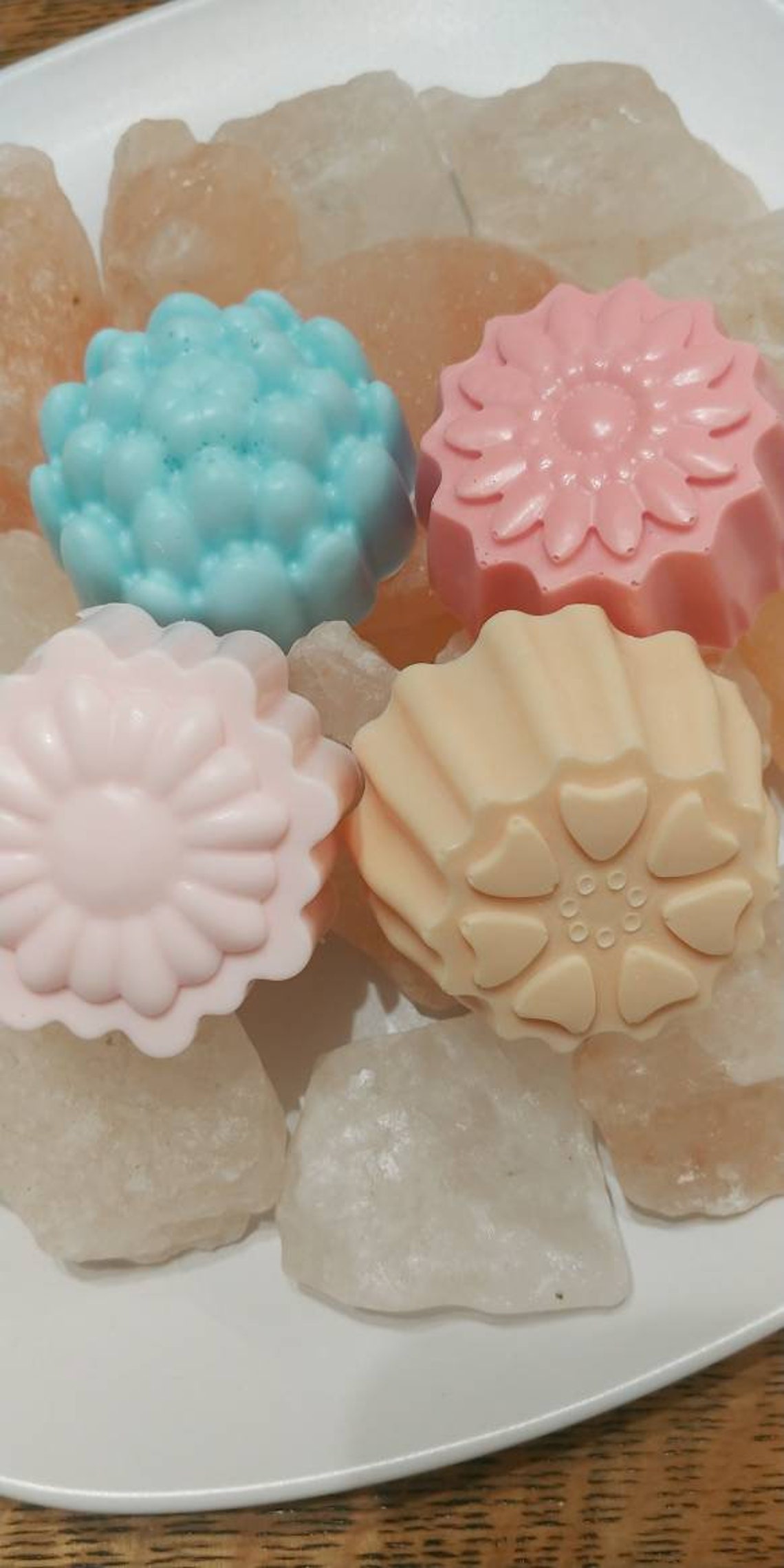 Flower soaps Etsy