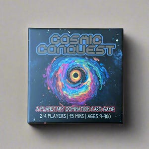 Cosmic Conquest - Un jeu de cartes de stratégie et de mémoire rapide