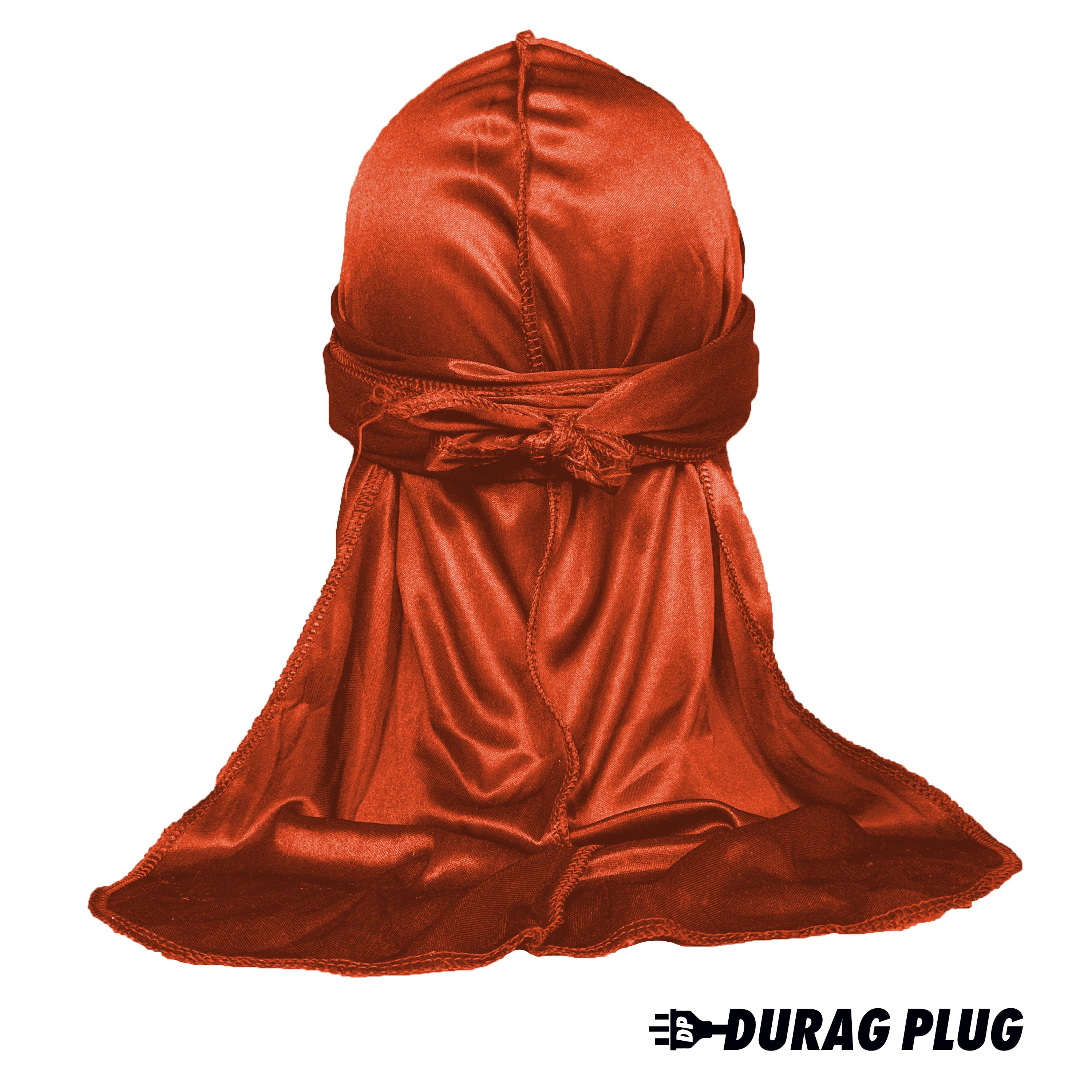 Dark Brown LV Durag Or Oversized Bonnet - Kreative Kollections