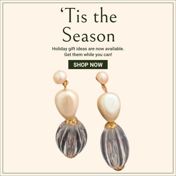 Elegant Pearlescent Drop Earrings: Faux Pearl & R… - image 8