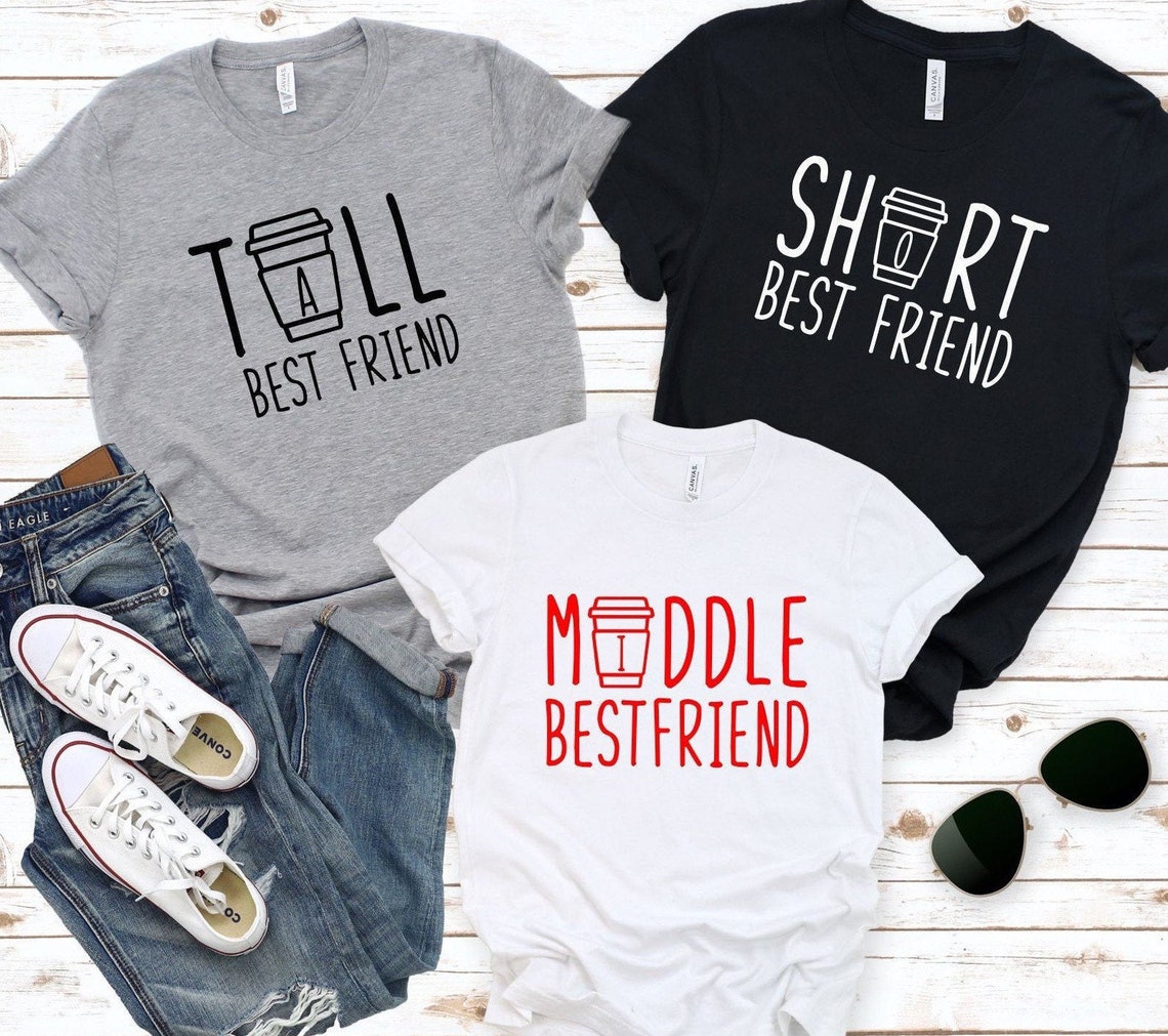 Best Friend T Matching Group Pajamas Best Friends Couple Etsy