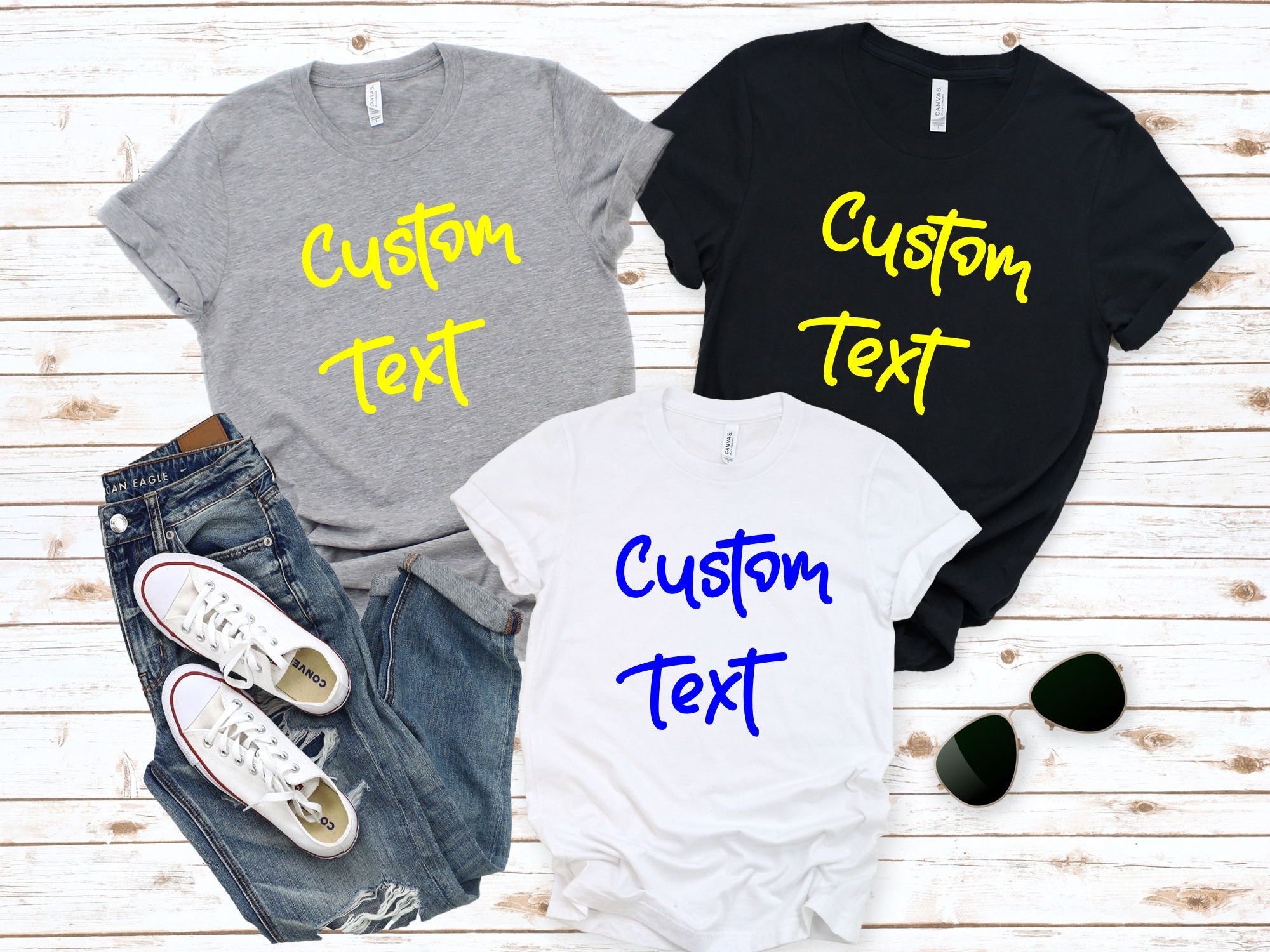 custom couple t shirts