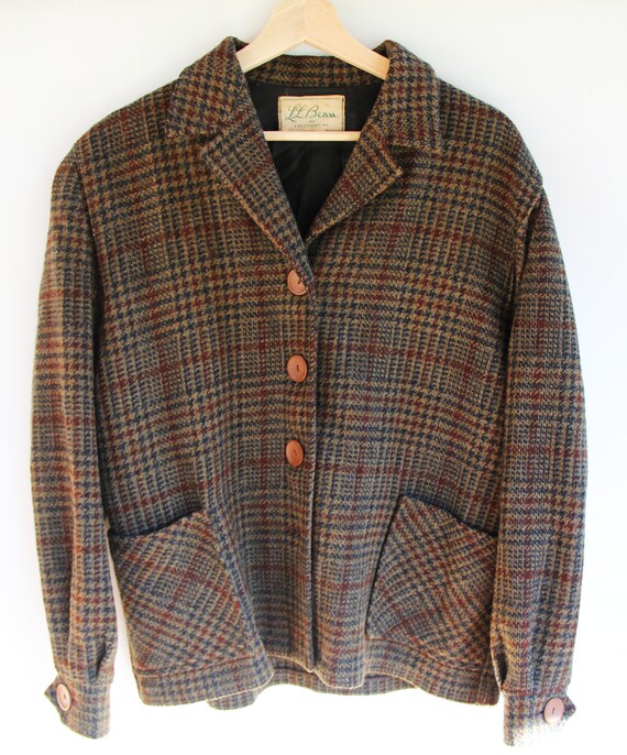 LL BEAN Wool Jacket