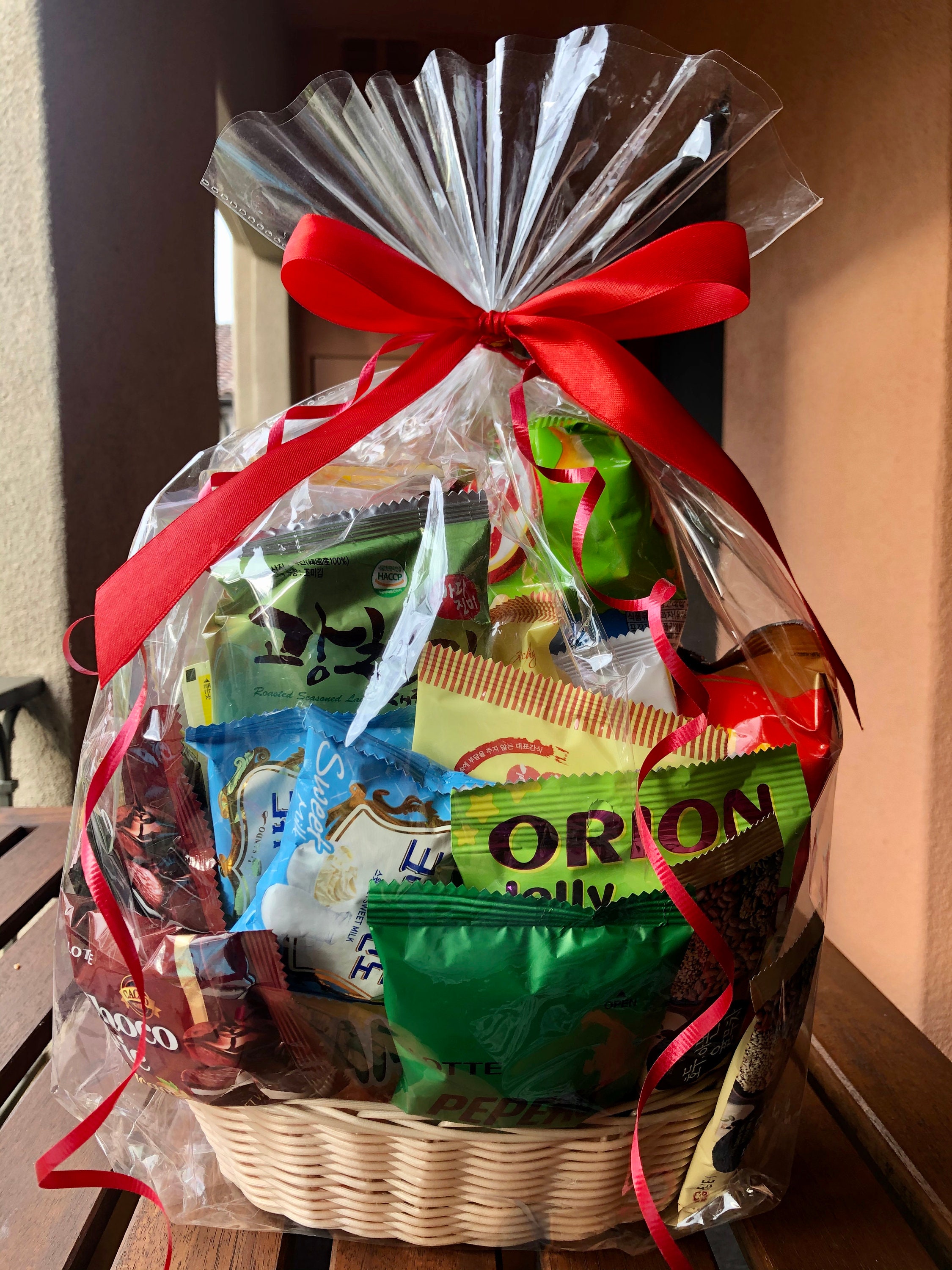 Asian Variety Snack Basket Gift Basket Etsy