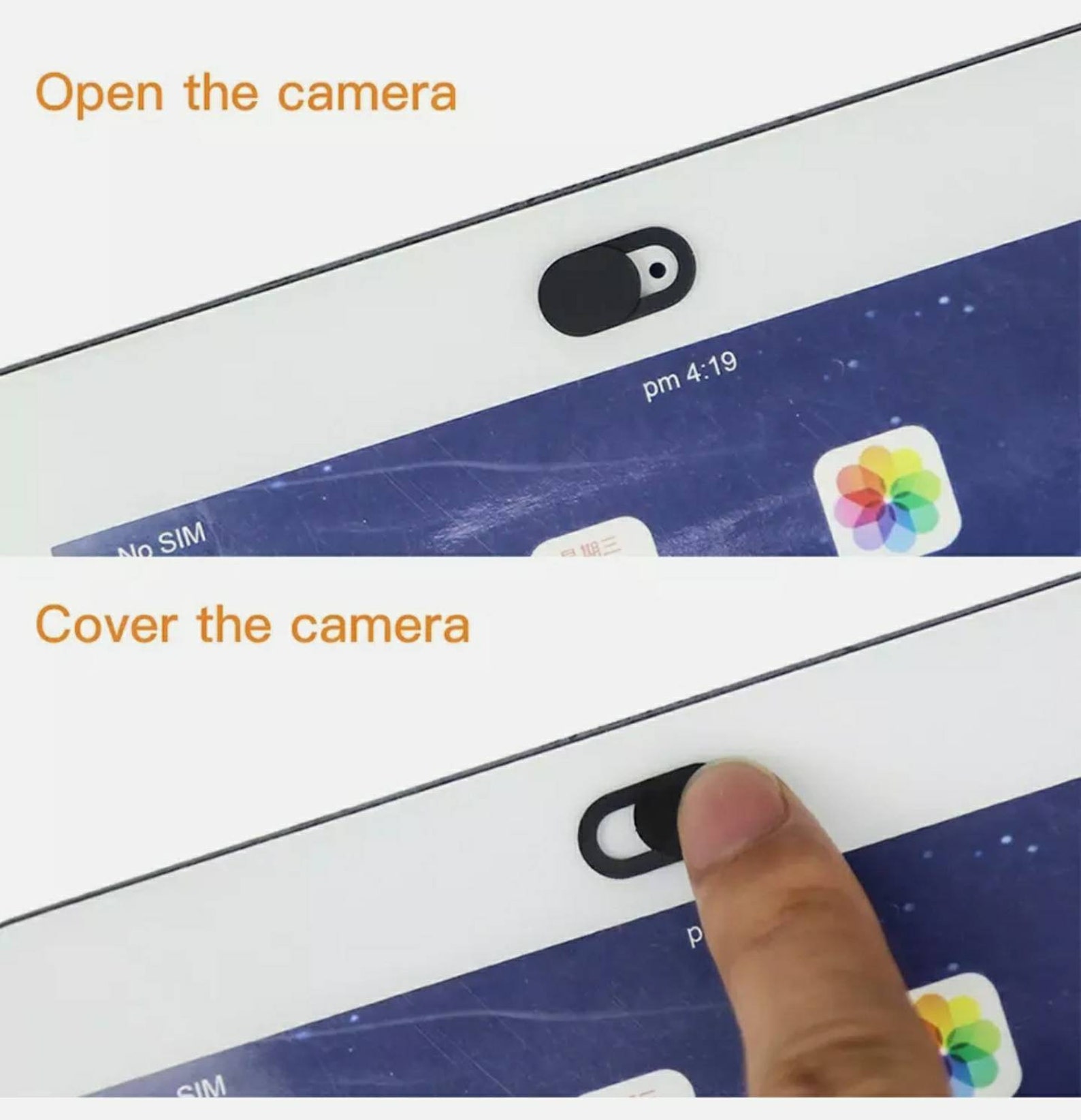 3 Pack Thin Mobile Phone Camera Cover Privacy Slide Protector Etsy