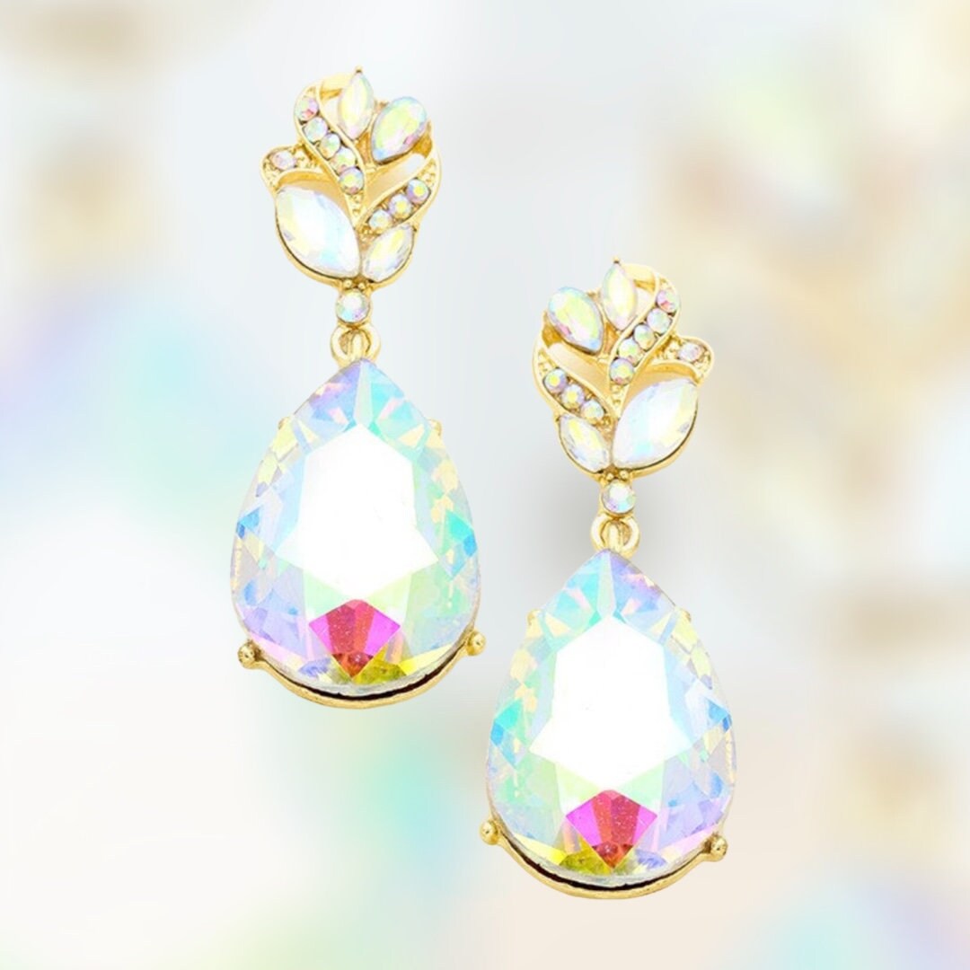 Orecchini Pendenti A Forma Di Anguria EVER FAITH In Cristallo E Argento 925, Gioielli Estivi A Frutto Per Donna, Regalo Con Scatola, Lunghezza 7,8 Cm