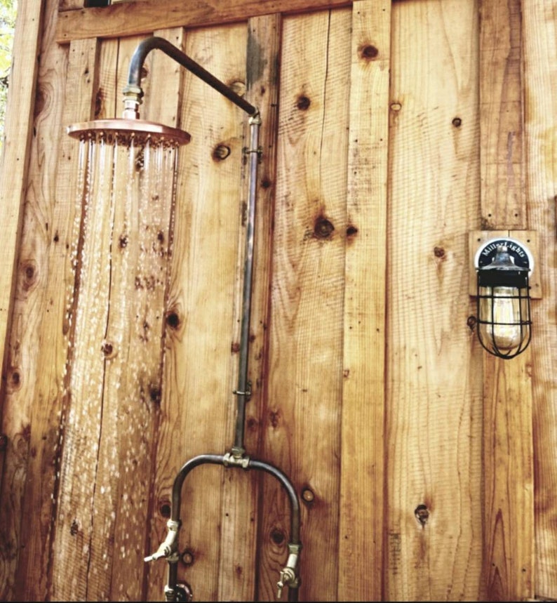 Bespoke 22mm/ 3/4 Solid Exposed Copper Pipe Outdoor and Etsy