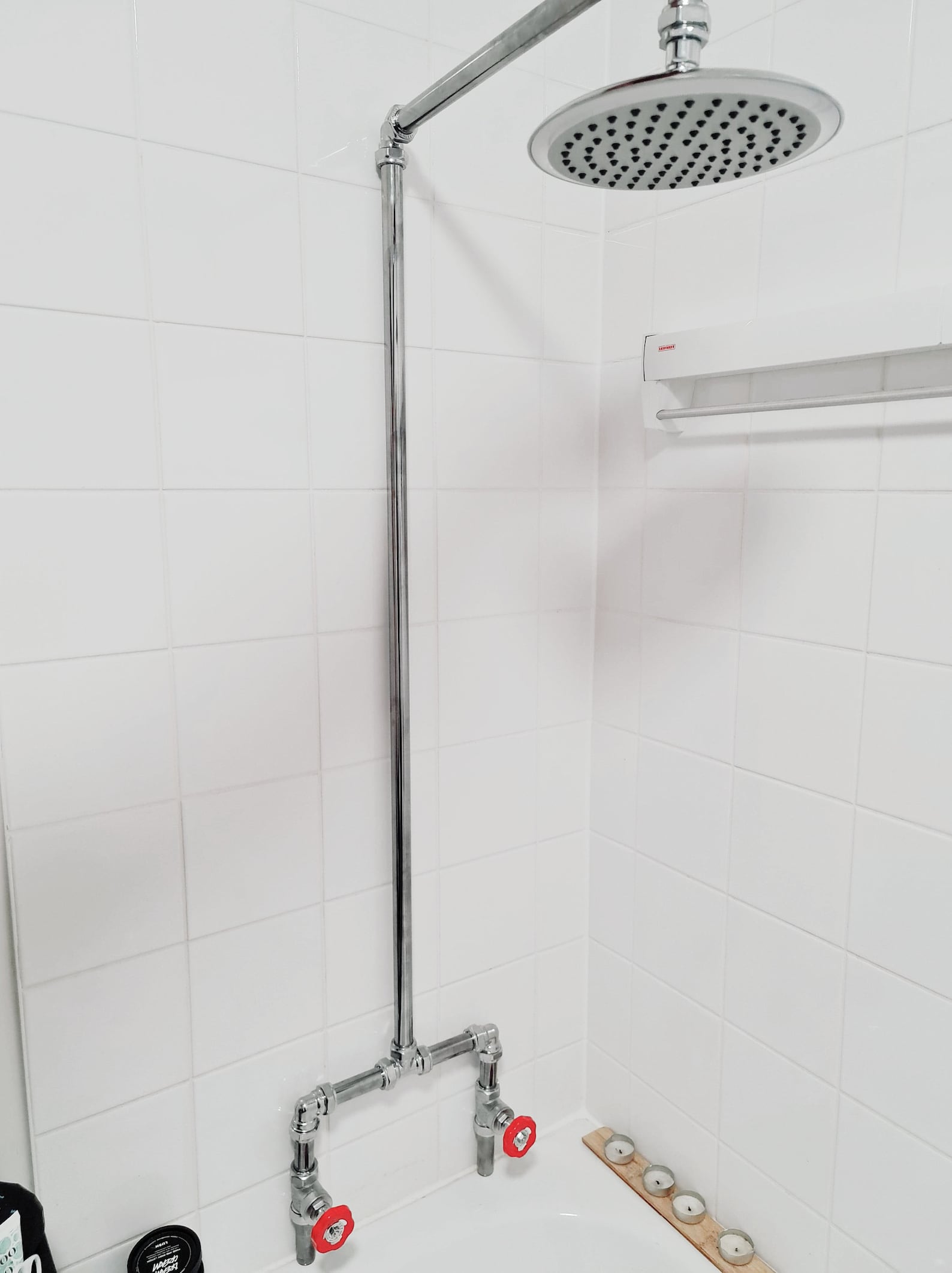 Rainfall Copper Pipe Outdoor/ Indoor showers Swivel or fixed Etsy