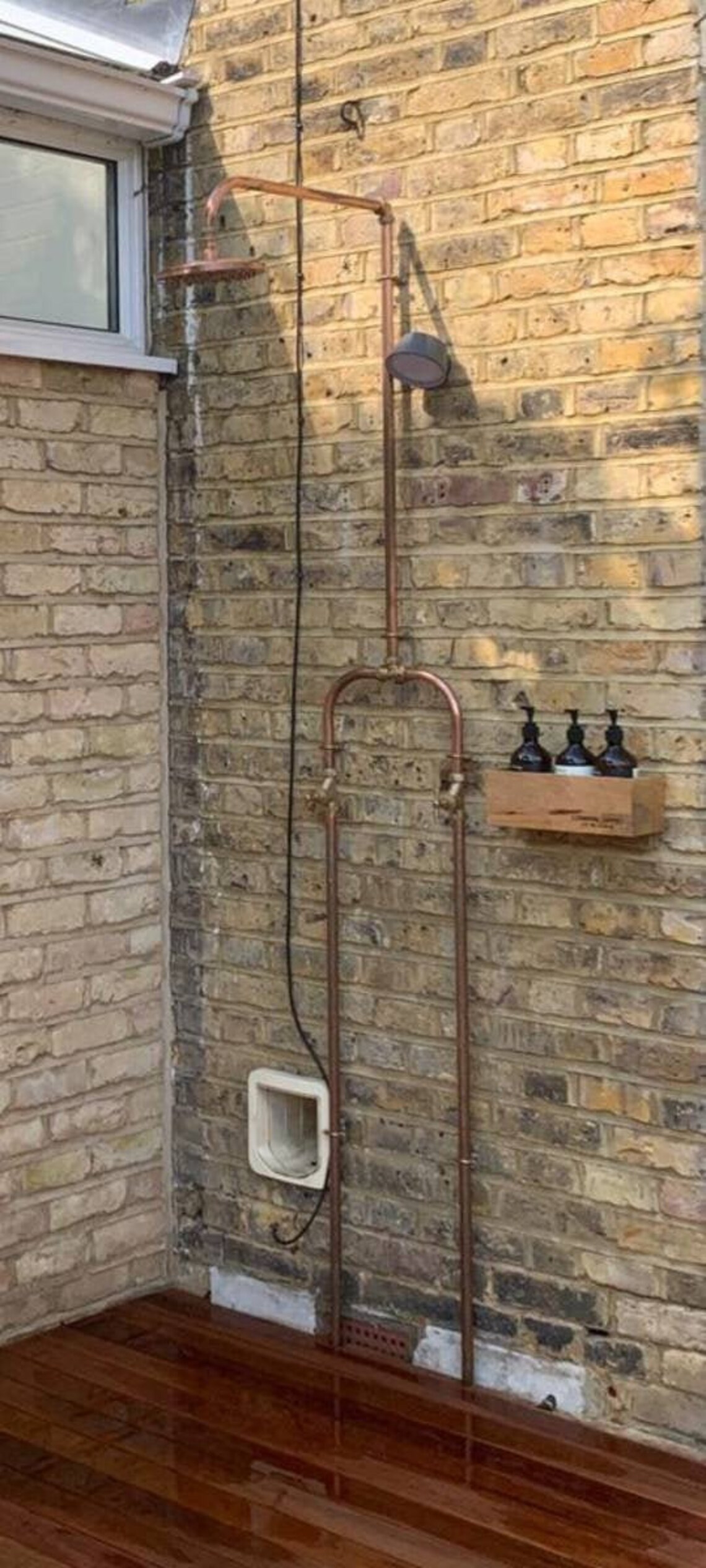 Douches extérieures et intérieures en cuivre sur mesure Etsy