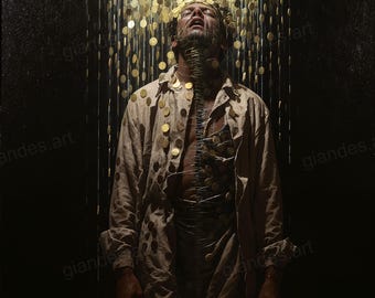 Ciò per cui viviamo / Arte di basso livello, Poster di Pop Surrealismo, Arte strana, Arte murale, Arte bizzarra, DOWNLOAD DIGITALE