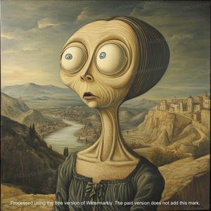 Mirage (Unique Edition) | Lowbrow Art, Pop Surrealism Print, Strange Art, Wall Art, Surrealism Poster, Weird Art, DIGITAL DOWNLOAD
