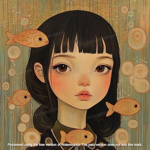 My Own World (Limited Edition) | Lowbrow Art, Pop Surrealism Poster Print, Strange Art, Wall Art, Weird Art, DIGITAL DOWNLOAD