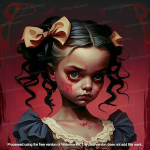 My Darling (Limited Edition) - Lowbrow Art, Weird Art, Pop Surrealism, Strange Art, Wall Art, Nursery | DIGITAL DOWNLOAD