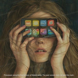 Their Mask (Limited Edition) | Lowbrow Art, Pop Surrealism Print, Strange Art, Wall Art, Surrealism Poster, Weird Art, DIGITAL DOWNLOAD