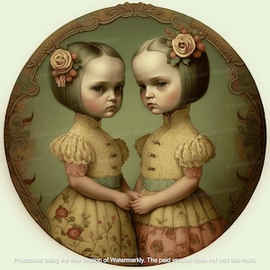 Always Together (Limited Edition) - Lowbrow Art, Weird Art, Pop Surrealism, Strange Art, Wall Art, Nursery | DIGITAL DOWNLOAD
