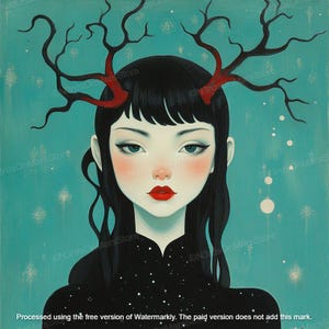 Only Yours (Limited Edition) | Lowbrow Art, Pop Surrealism Poster Print, Strange Art, Wall Art, Weird Art, DIGITAL DOWNLOAD